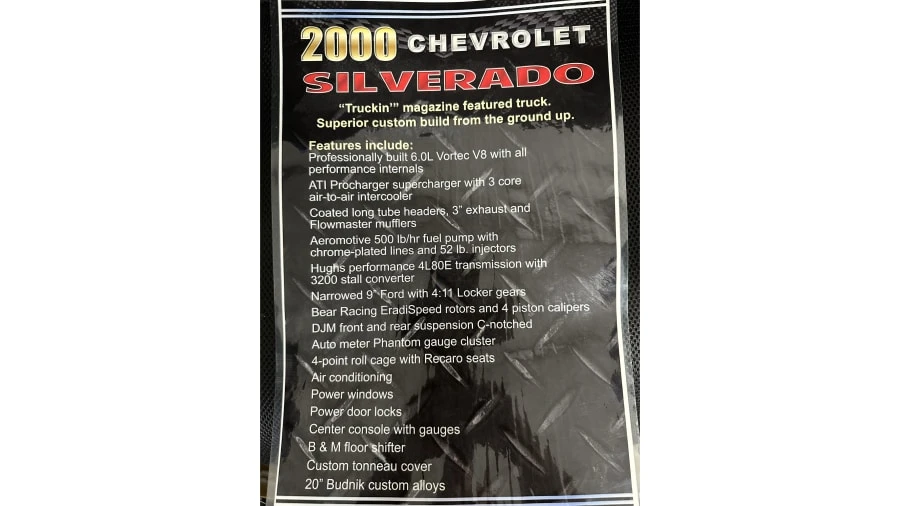 2000 Chevrolet Silverado 1st Gen - Image 11 of 12