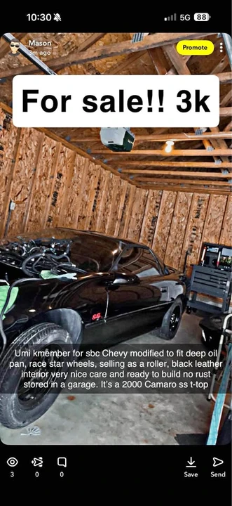 2000 Chevrolet Camaro 4th Gen - Image 2 of 11