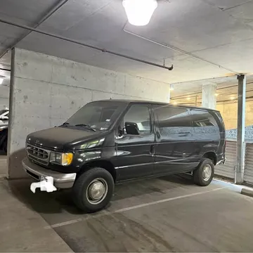 2000 Ford E350 Super Duty Cargo Commercial Van 3D