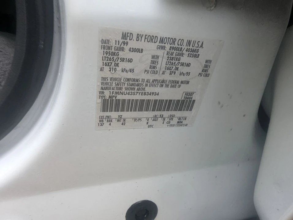 2000 Ford Excursion - Image 19 of 19