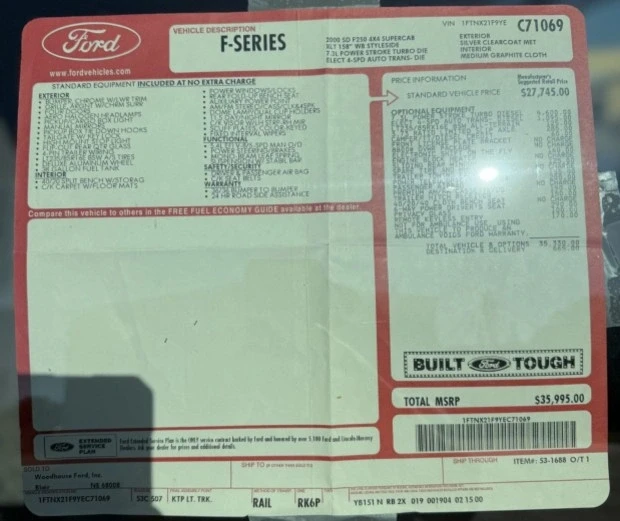 2000 Ford Super Duty 1st Gen - Image 8 of 8