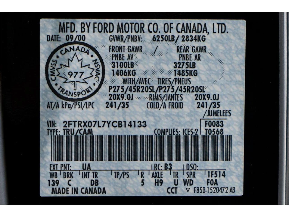2000 Ford F-150 10th Gen - Image 25 of 31