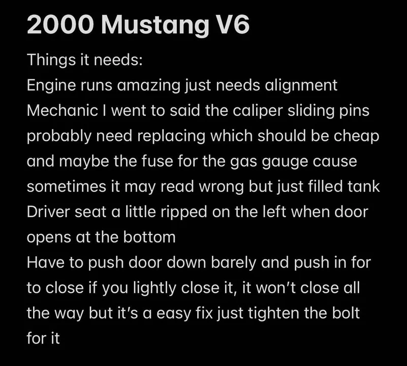 2000 Ford SN95 Mustang - Image 9 of 9