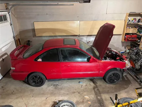2000 Honda Civic EX Coupe 2D