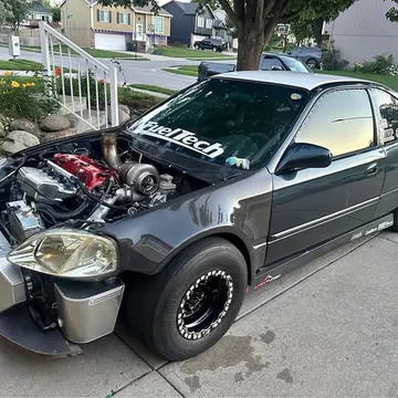 2000 Honda Civic EX Coupe 2D