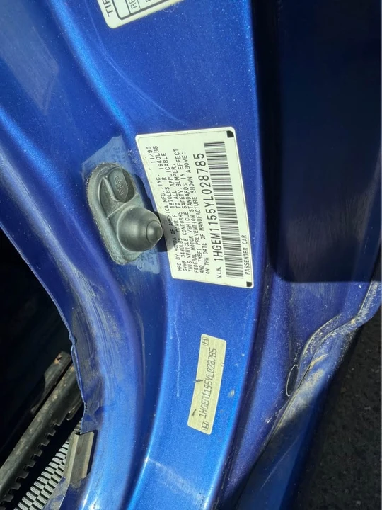 2000 Honda EM1 Civic Si - Image 6 of 7