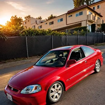2000 Honda Civic Si Coupe 2D