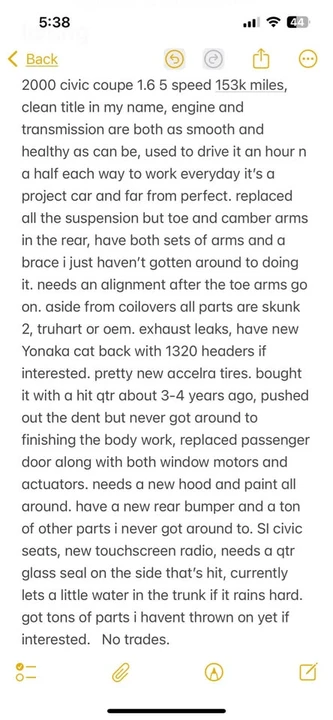 2000 Honda EK Civic - Image 19 of 19