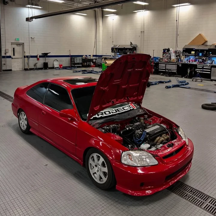 2000 Honda EM1 Civic Si - Image 2 of 8
