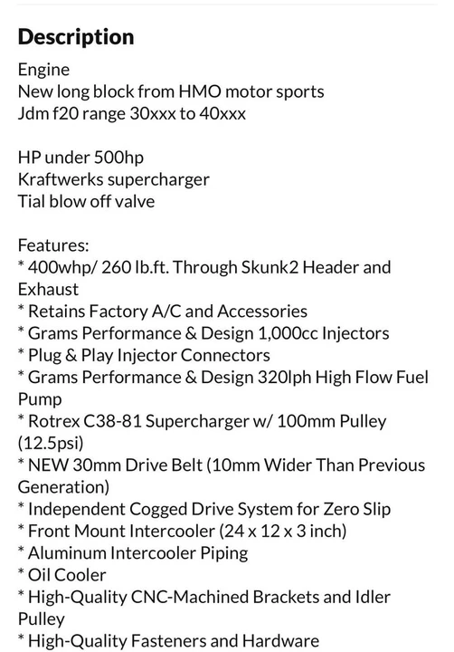 2000 Honda AP1 S2000 - Image 10 of 11