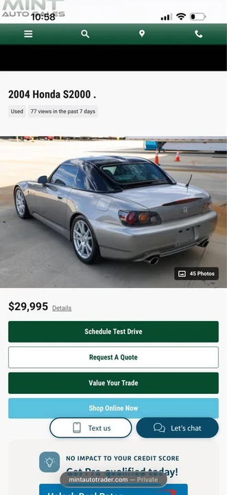 2000 Honda AP1 S2000 - Image 4 of 7