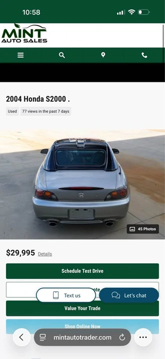 2000 Honda AP1 S2000 - Image 5 of 7