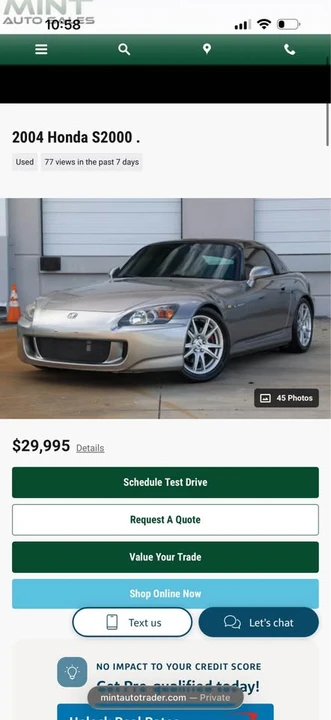 2000 Honda AP1 S2000 - Image 2 of 7