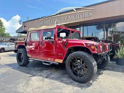 2000 Hummer H1 Open Top Sport Utility 4D