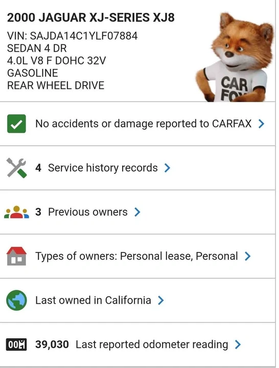 2000 Jaguar XJ Series 4 - Image 13 of 14