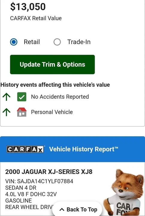 2000 Jaguar XJ Series 4 - Image 14 of 14
