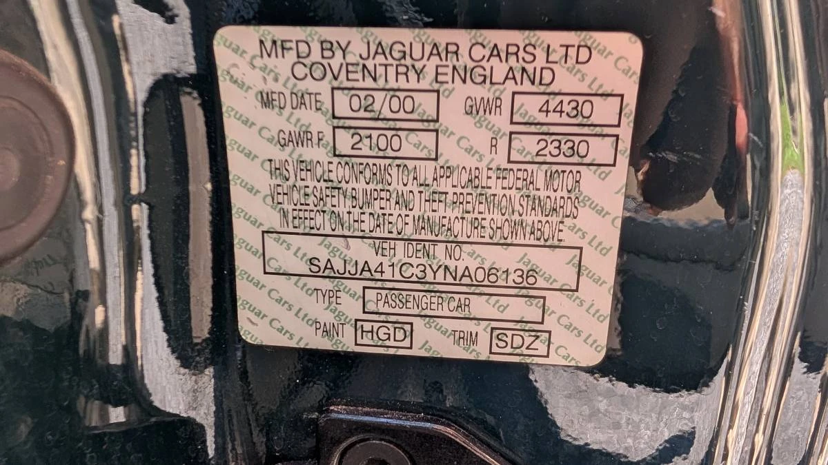 2000 Jaguar X100 XK8 - Image 12 of 12