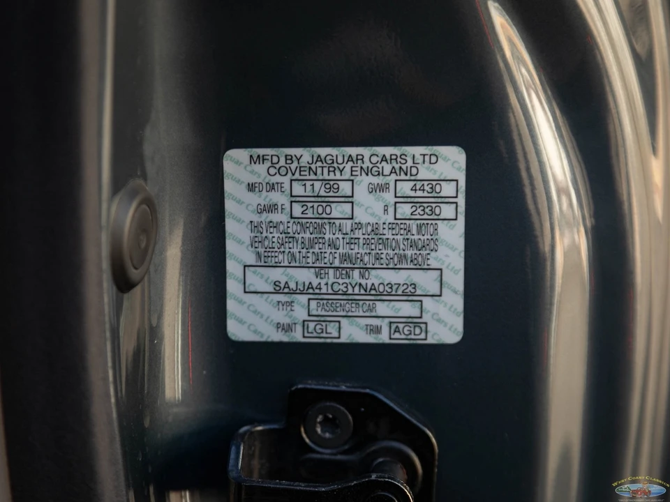 2000 Jaguar X100 XK8 - Image 31 of 31