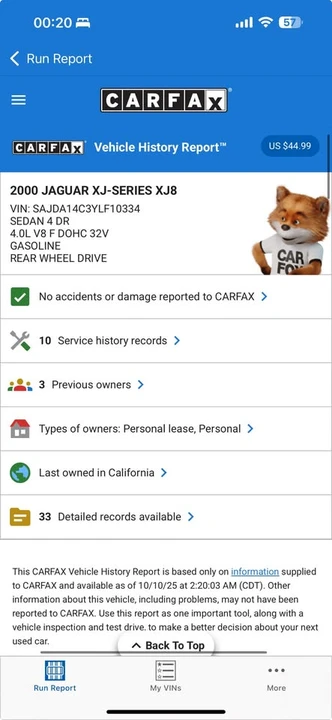 2000 Jaguar X308 XJ - Image 14 of 14