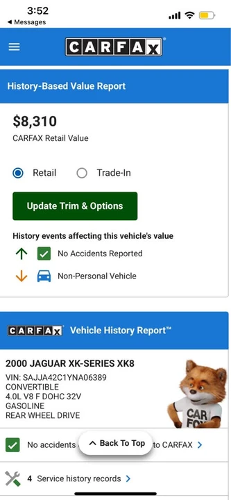 2000 Jaguar X100 XK8 - Image 9 of 10
