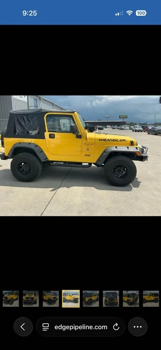 2000 Jeep TJ Wrangler - Image 4 of 10