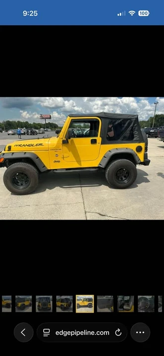 2000 Jeep TJ Wrangler - Image 8 of 10