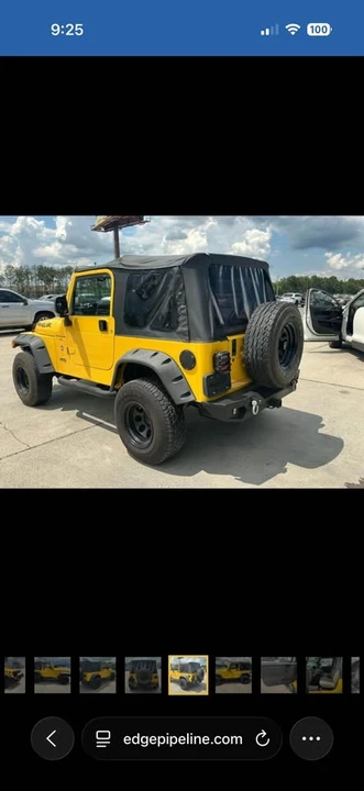 2000 Jeep TJ Wrangler - Image 7 of 10