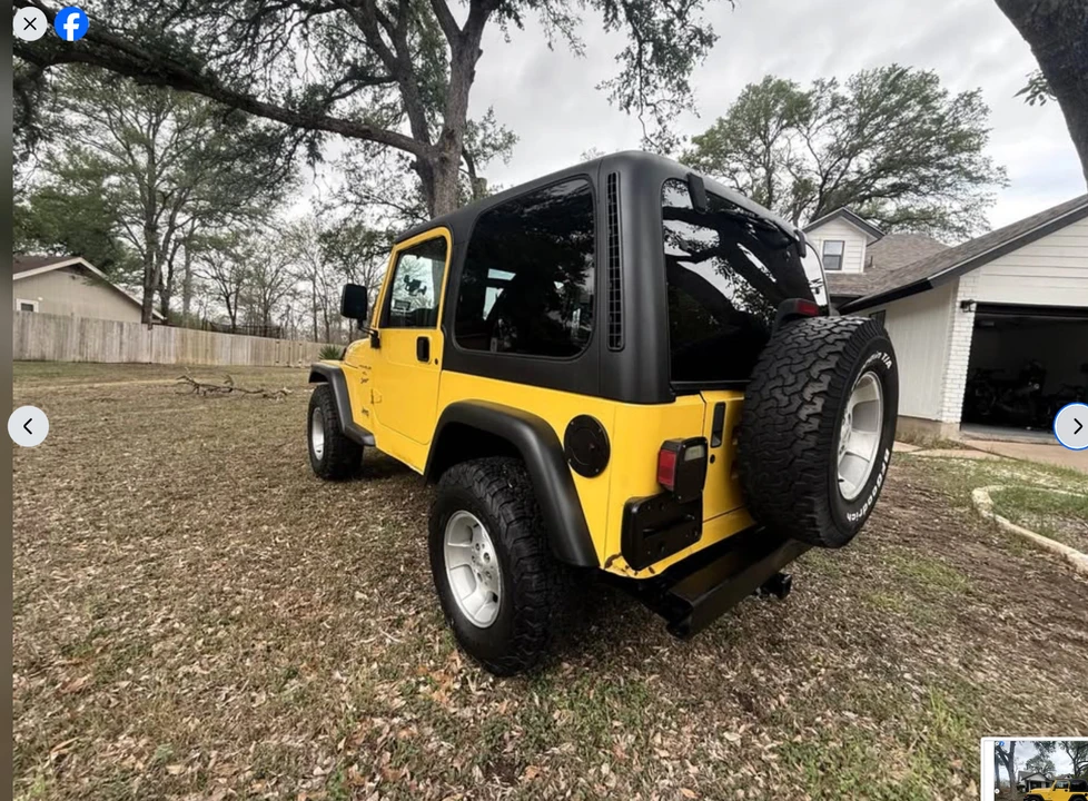 2000 Jeep TJ Wrangler - Image 3 of 10
