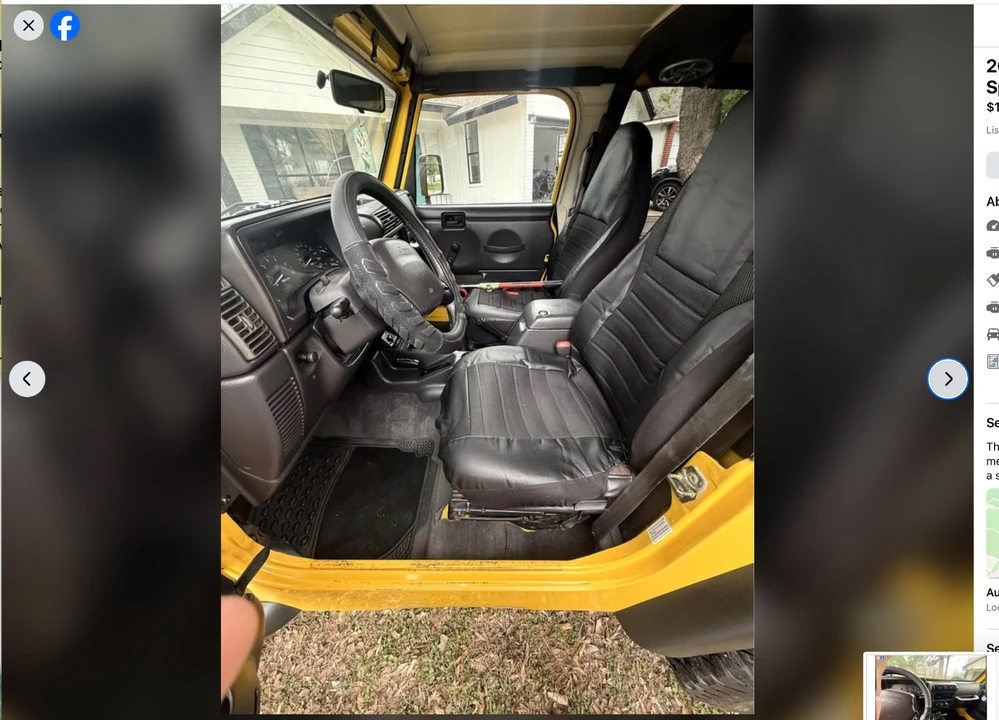 2000 Jeep TJ Wrangler - Image 7 of 10