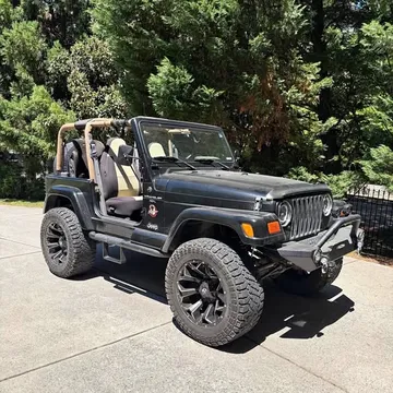 2000 Jeep Wrangler Sahara Sport Utility 2D