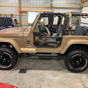 2000 Jeep Wrangler Sahara Sport Utility 2D