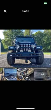 2000 Jeep Wrangler Sahara Sport Utility 2D
