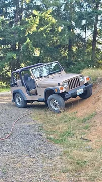 2000 Jeep Wrangler Sahara Sport Utility 2D