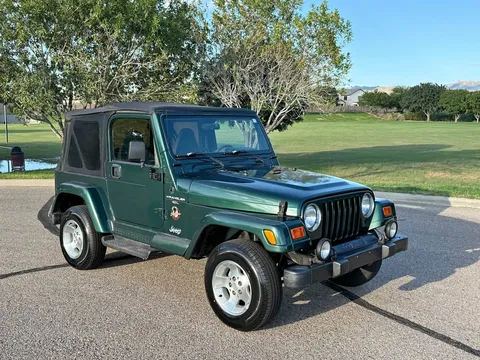 2000 Jeep Wrangler Sahara Sport Utility 2D