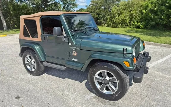 2000 Jeep Wrangler Sahara Sport Utility 2D