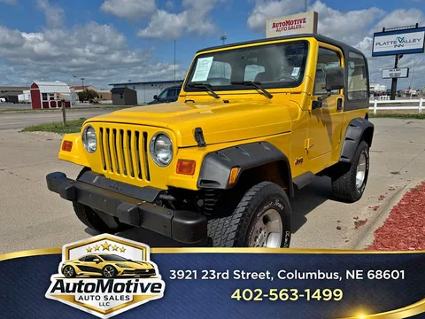 2000 Jeep Wrangler Sport 4.0L I6