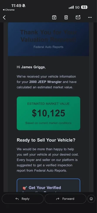 2000 Jeep TJ Wrangler - Image 6 of 6