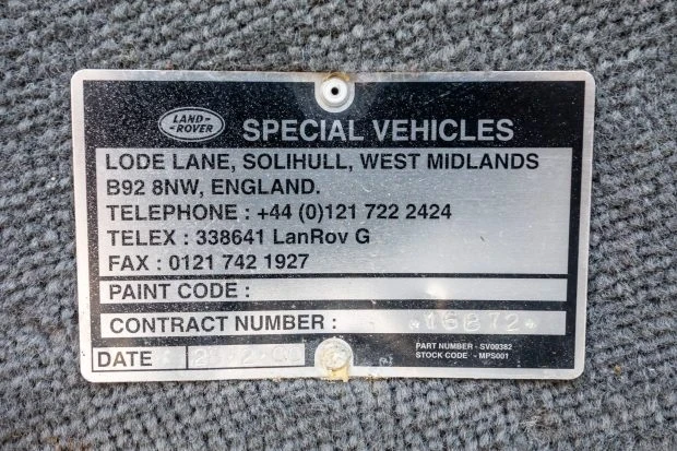 2000 Land Rover Defender 110 - Image 8 of 8