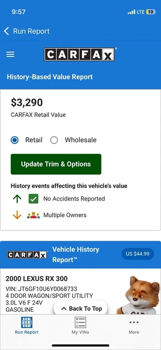 2000 Lexus RX 1st Gen - Image 12 of 13