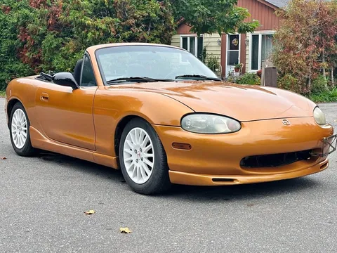 2000 Mazda MX-5 Miata Evolution Orange Mica