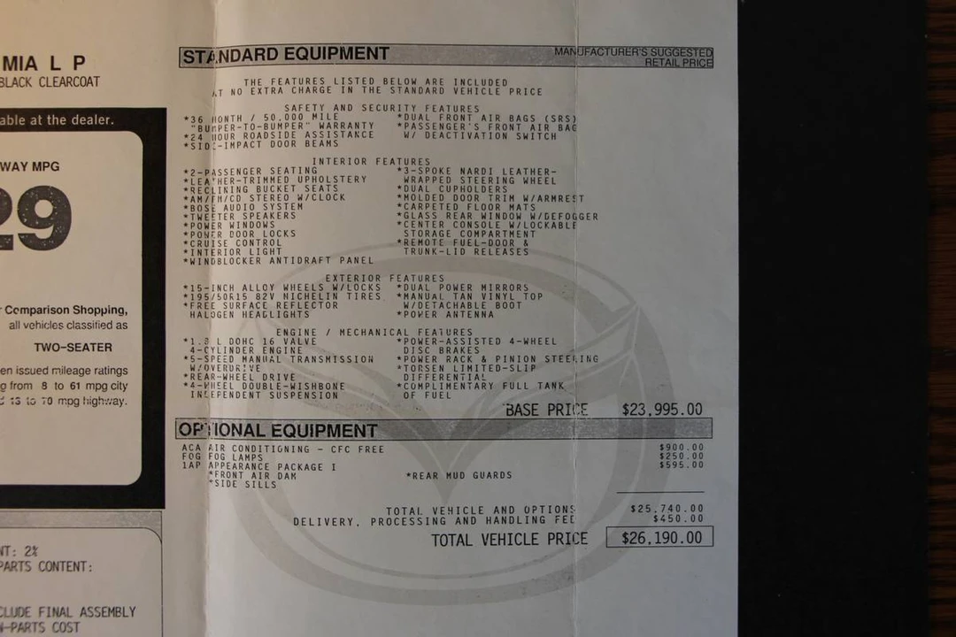 2000 Mazda NB MX-5 Miata - Image 22 of 24
