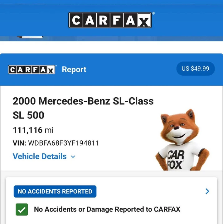 2000 Mercedes-Benz R129 SL-Class - Image 17 of 20