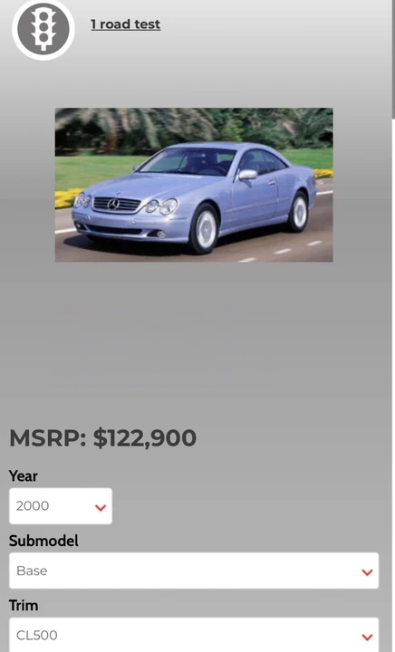 2000 Mercedes-Benz C215 CL-Class - Image 6 of 14