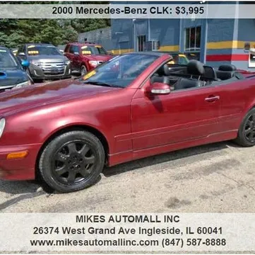 2000 Mercedes-Benz CLK 320 2dr Convertible