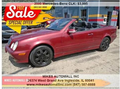 2000 Mercedes-Benz CLK 320 2dr Convertible