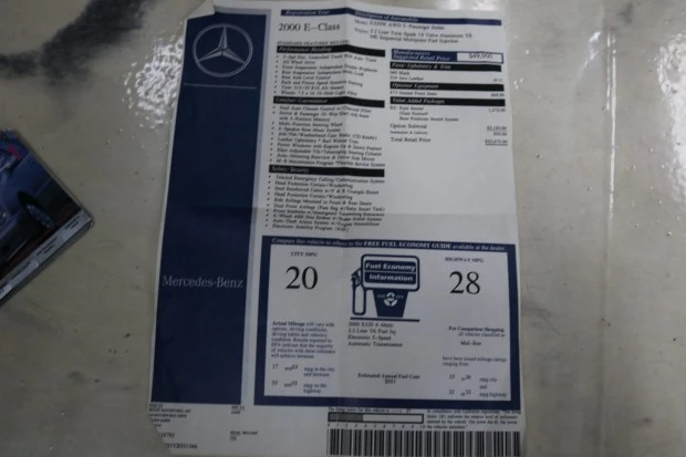 2000 Mercedes-Benz W210 E-Class - Image 8 of 8