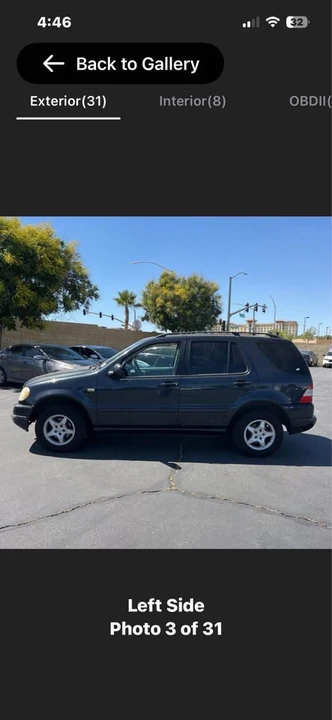 2000 Mercedes-Benz W163 M-Class - Image 12 of 12