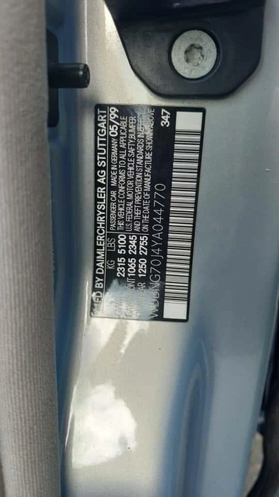 2000 Mercedes-Benz W220 S-Class - Image 15 of 21