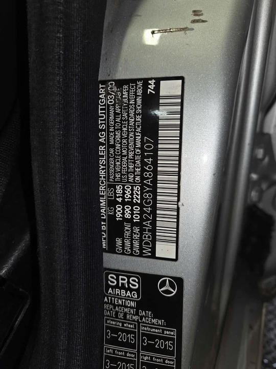2000 Mercedes-Benz W202 C-Class - Image 13 of 19