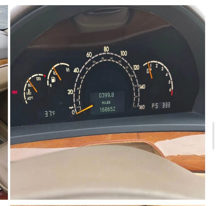2000 Mercedes-Benz W220 S-Class - Image 9 of 13